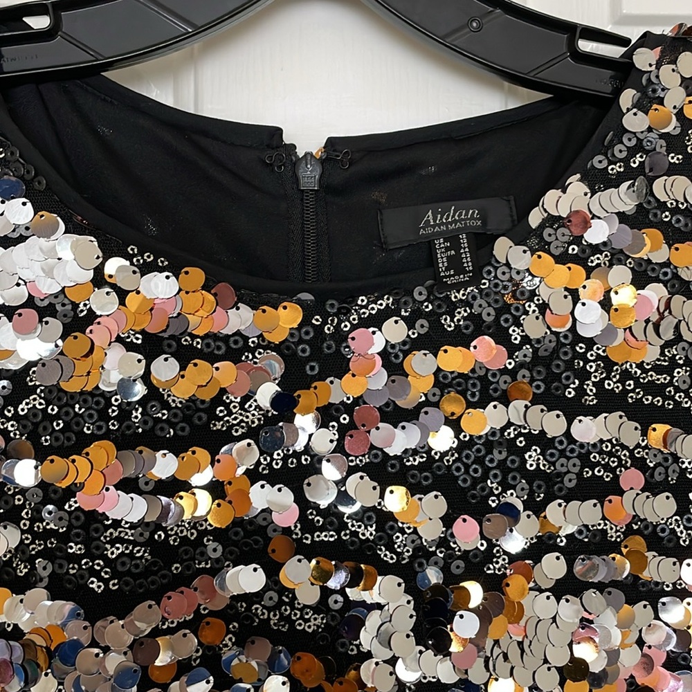 Sequined shift dress - Picture 4 of 4